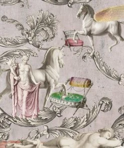 Mind The Gap Rose & Thorn Sleeping Beauty Wallpaper