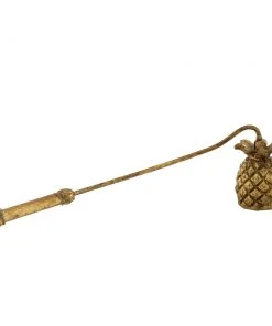 London Ornaments Rose & Thorn Pineapple Candle Wick Snuffer
