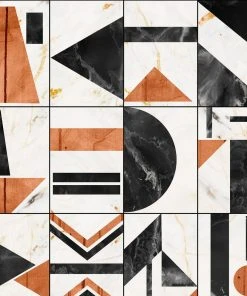 Mind The Gap Soho Brass Wallpaper Wallpaper & Paint