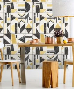 Mind The Gap Soho Copper Wallpaper