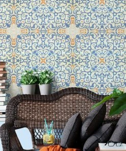 Mind The Gap Spanish Tile Wallpaper
