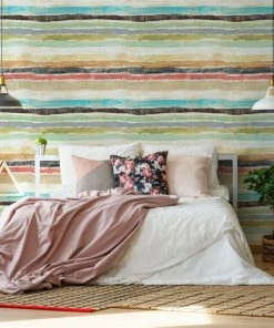 Mind The Gap Stripes Wallpaper Bohemian Dream