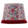 Mind The Gap Cone Lampshades - Suzani Floral Rose & Thorn