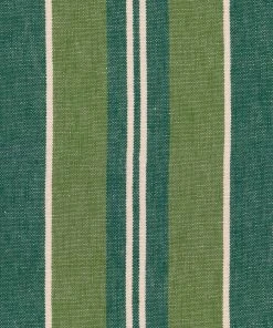 Mind The Gap Folk Couture Szepviz Green Stripe Wallpaper