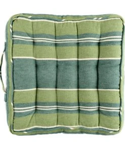Mind The Gap Folk Couture Padded Cushions - Szepviz Stripe Linen