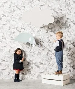 BN Smalltalk Clouds - Black And White Homeware