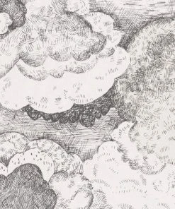 BN Smalltalk Clouds - Black And White Homeware