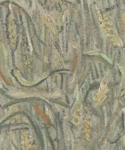 BN Van Gogh Wallpaper 'Ears Of Wheat' Moss Homeware
