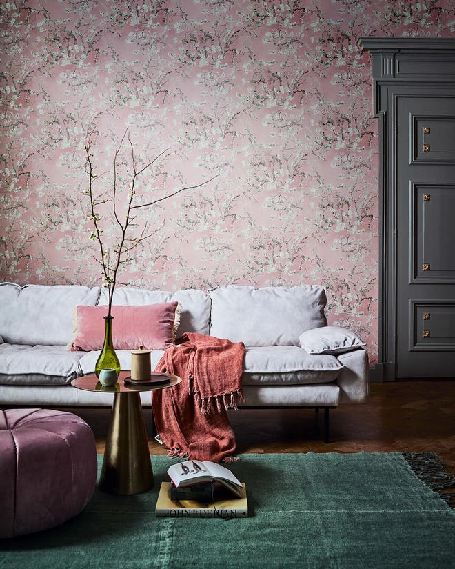 BN Van Gogh Wallpaper - Almond Blossom Coral | Floral Wallpaper for Home Decor 15 BN Van Gogh Wallpaper - Almond Blossom Coral