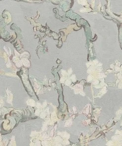 BN Van Gogh Wallpaper - Almond Blossom Coral | Floral Wallpaper for Home Decor 41 BN Van Gogh Wallpaper - Almond Blossom Coral