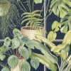 Brand Mckenzie The Green House Wallpaper, Midnight Blue