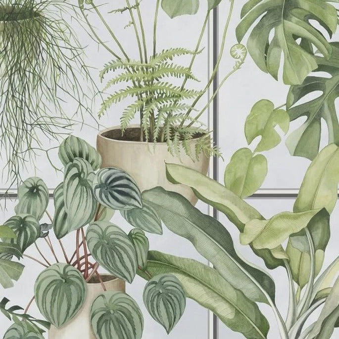 Brand Mckenzie The Green House Wallpaper - Sky Blue Memphis to Miami Design | Nature & Animals Wallpaper 3 Brand Mckenzie The Green House Wallpaper, Sky Blue Memphis To Miami