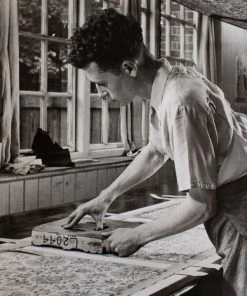 Liberty Fabrics Botanical Stripe Wallpaper, Pewter Blue New