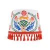 Mind The Gap The Hare Embroidered Cone Lampshade Folk Couture