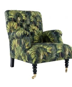 Mind The Gap MTG FURNITURE - HUDSON CHAIR - TRAVELLER'S PALM