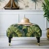Mind The Gap Hudson Upholstered Stool Havana Tropicana