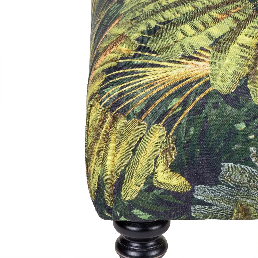 Mind The Gap Hudson Upholstered Stool - Havana Tropicana Footstool | Stylish Homeware Furniture 5 Mind The Gap Hudson Upholstered Stool Havana Tropicana