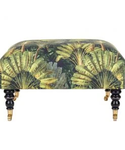 Mind The Gap Hudson Upholstered Stool - Havana Tropicana Footstool | Stylish Homeware Furniture 13 Mind The Gap Hudson Upholstered Stool Havana Tropicana