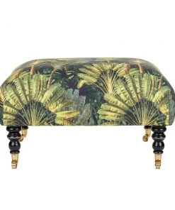Mind The Gap Hudson Upholstered Stool - Havana Tropicana Footstool | Stylish Homeware Furniture 14 Mind The Gap Hudson Upholstered Stool Havana Tropicana