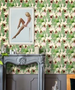 Mind The Gap Treasure Island Anthracite Wallpaper