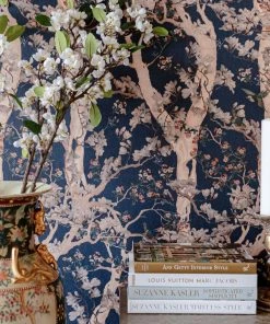 The Design Yard The Sacred Tree Wallpaper Rose & Thorn