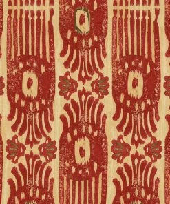 Mind The Gap Tribal Ikat, Myrtle Wallpaper Indigena