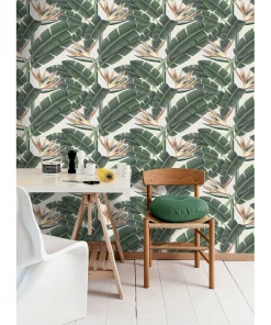 Mind The Gap Tropical Bloom Wallpaper Havana Tropicana