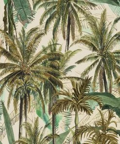 Havana Tropicana Mind The Gap Linen Fabrics, The Jungle