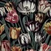 Mind The Gap Tulipa Dark Wallpaper
