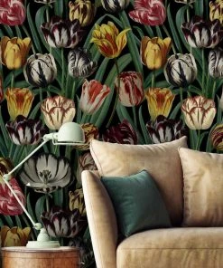 Mind The Gap Tulipa Wallpaper