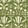 Mind The Gap Tulipan Herbal Wallpaper Folk Couture
