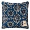 Mind The Gap Ajrak Linen Cushion