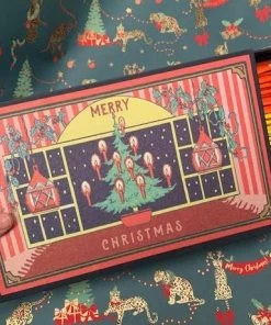 Archivist Gallery Giant Long Match Boxes - Christmas Window Candles & Matches