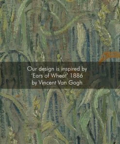 BN Van Gogh Wallpaper 'Ears Of Wheat' Moss Homeware