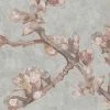 BN Les Jardins Royaux Van Gogh Wallpaper 'Sprig Of Flowering' Almond Blue - Premium Floral Wallpaper for Home Decor 1 BN Les Jardins Royaux Van Gogh Wallpaper 'Sprig Of Flowering' Almond Blue
