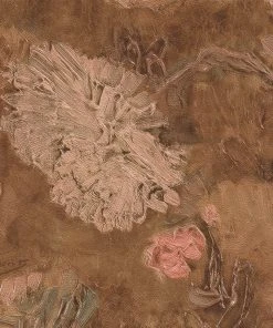 BN Van Gogh Chinese Asters & Gladioli Wallpaper