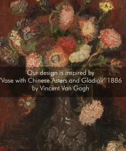 BN Van Gogh Chinese Asters & Gladioli Wallpaper