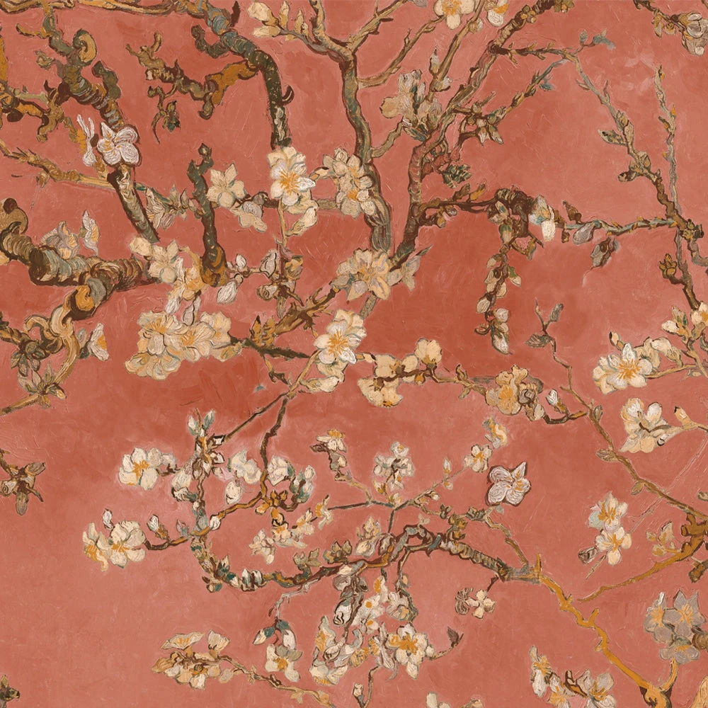 BN Les Jardins Royaux Van Gogh Wallpaper - Almond Blossom Sky Blue | Floral Wallpaper for Home Decor 10 BN Les Jardins Royaux Van Gogh Wallpaper - Almond Blossom Sky Blue