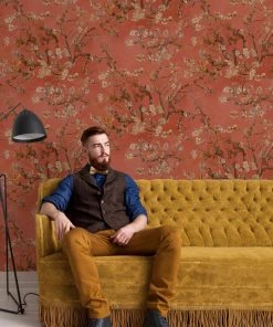 BN Van Gogh Wallpaper - Almond Blossom Sunrise Yellow