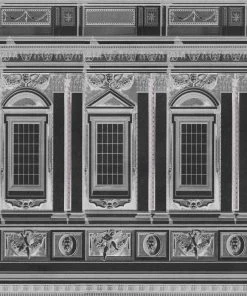 Mind The Gap Vaticano Anthracite Wallpaper