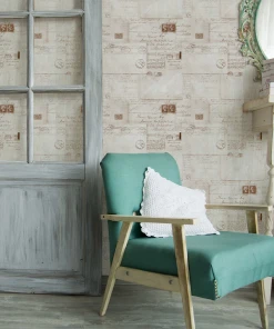 Mind The Gap Bohemian Dream Vintage Letters Wallpaper