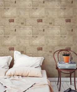 Mind The Gap Bohemian Dream Vintage Letters Wallpaper