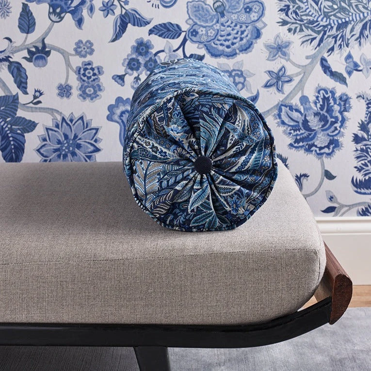 Liberty Fabrics Palampore Trail Wallpaper in Lapis - Floral Heritage Design for Home Decor 9 Liberty Fabrics Palampore Trail Wallpaper In Lapis New