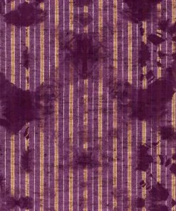 Mind The Gap Washed Shibori Indigo Wallpaper