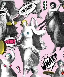 Mind The Gap The Retrograde Watch Out! Pink Wallpaper