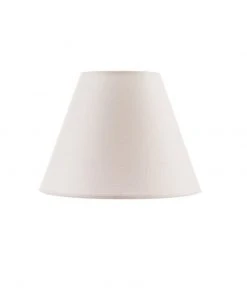 Mind The Gap White Linen Small Lamp Shade New