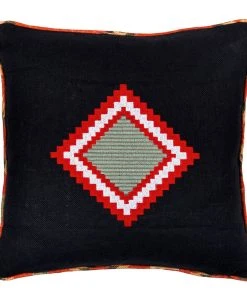 Mind The Gap Moki / Navajo Embroidered Cushion