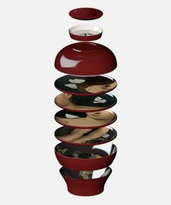 Thedesignyarduk Les Jardins Royaux Ibride Yuan Stackable Serving Set NARCISSE - Luxury Stackable Plates & Bowls for Picnic & Dining 21 Thedesignyarduk Les Jardins Royaux Ibride Yuan Stackable Serving Set NARCISSE