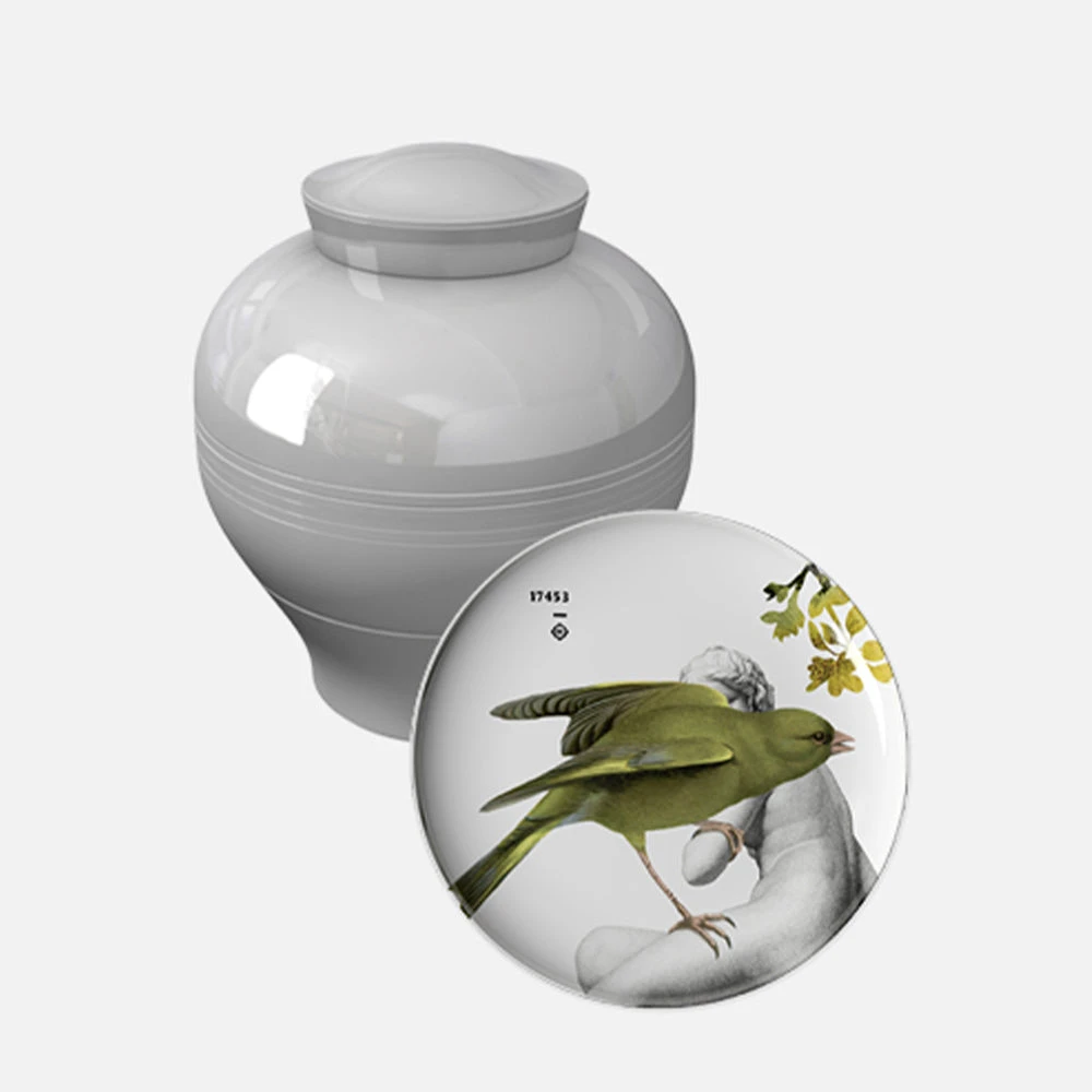 Thedesignyarduk Les Jardins Royaux Ibride Yuan Stackable Serving Set NARCISSE - Luxury Stackable Plates & Bowls for Picnic & Dining 6 Thedesignyarduk Les Jardins Royaux Ibride Yuan Stackable Serving Set NARCISSE