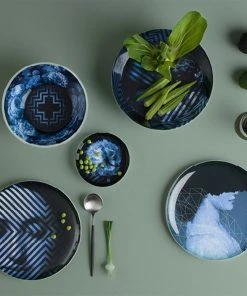 Thedesignyarduk Les Jardins Royaux Ibride Yuan Stackable Serving Set NARCISSE - Luxury Stackable Plates & Bowls for Picnic & Dining 25 Thedesignyarduk Les Jardins Royaux Ibride Yuan Stackable Serving Set NARCISSE